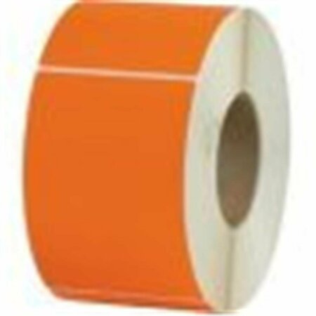 DIGITAL DELIGHTS 4 in. x 6 in. Orange Thermal Transfer Labels DI1319539